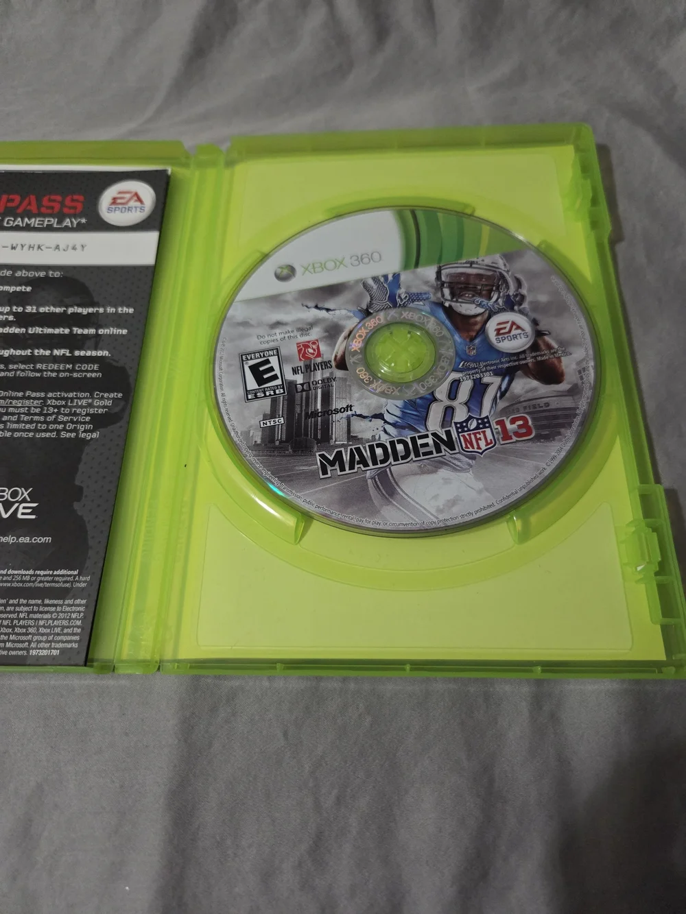 Madden 13 Xbox Game